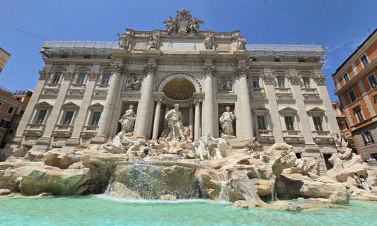 Italie-Rome La fontaine de Trévi