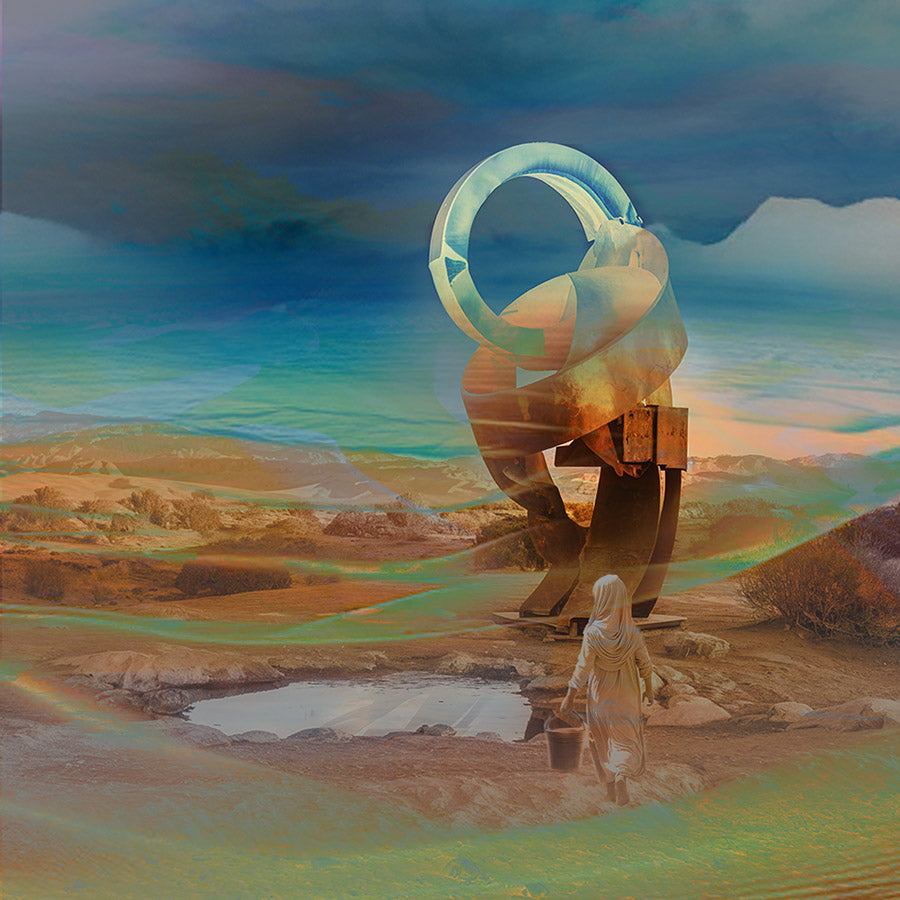 art digital sur alu 50x50cm
