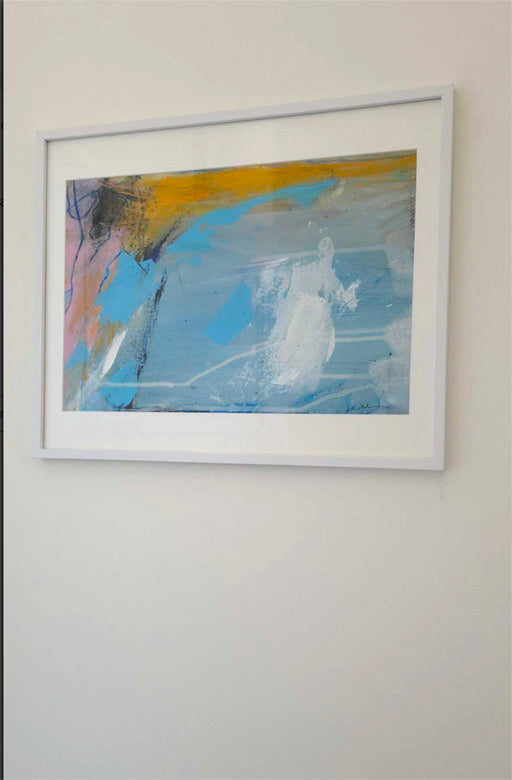 "armor" tableau abstrait avec cadre Impression de Bretagne kellestom