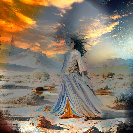 art digital sur alu 50x50cm