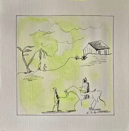 dessin sur paier fort par Kellestom