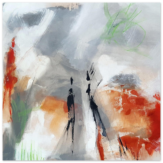 Cette œuvre apporte caractère, profondeur et modernité à votre intérieur.Art abstrait