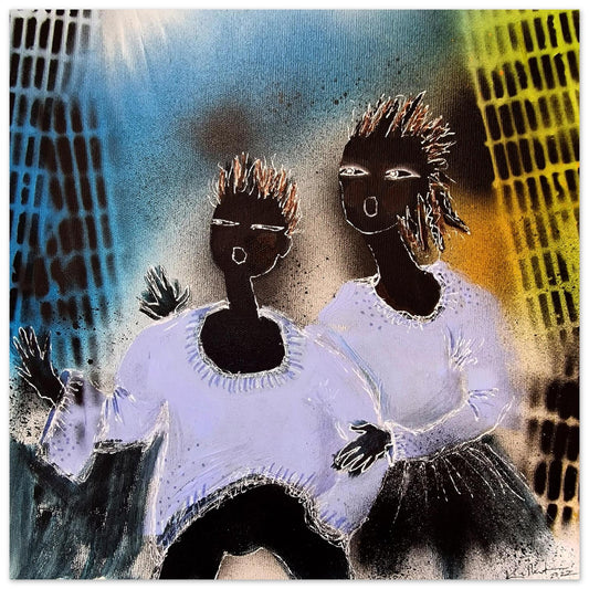 "Solidaire" fait partie de la collection permanente du Copelouzos Family Art Museum à Athènes, en Grèce
