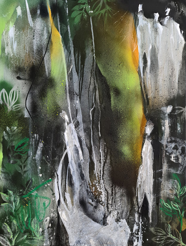 peinture acrylique  sur toile  60x73cm par Kellestom 