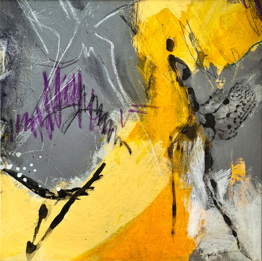 peinture allusif  40 x 4 cm kellestom "libellule"