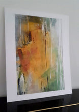 Charger l&#39;image dans la galerie, peinture abstraite jaune et vert
