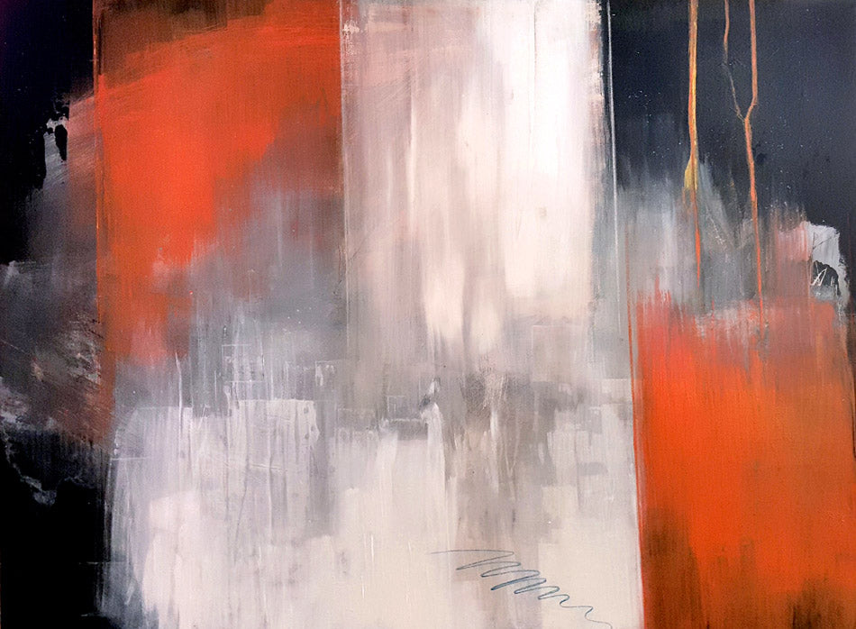 peinture abstraite 97x130cm - Kellestom